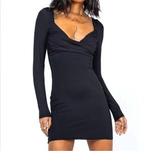 NWT Princess Polly Jailen Long Sleeve Mini Dress